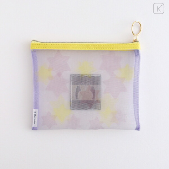 Japan Miffy Mesh Cosmetic Pouch - Miffy : Color Shape Star - 2