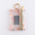 Japan Miffy Mesh Mini Pouch With Carabiner - Miffy : Color Shape Friend - 2