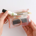 Japan Miffy Mesh Mini Pouch With Carabiner - Miffy : Color Shape Friend - 5