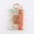 Japan Miffy Mesh Mini Pouch With Carabiner - Miffy : Color Shape Fruits - 2