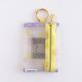 Japan Miffy Mesh Mini Pouch With Carabiner - Miffy : Color Shape Star - 2