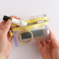 Japan Miffy Mesh Mini Pouch With Carabiner - Miffy : Color Shape Star - 4