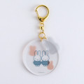 Japan Miffy Acrylic Keychain 2 Charm - Miffy : Color Shape Friend - 1