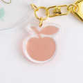 Japan Miffy Acrylic Keychain 2 Charm - Miffy : Color Shape Fruits - 2