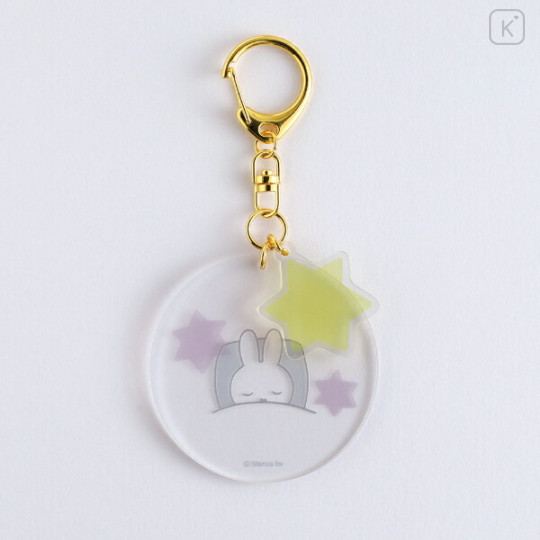 Japan Miffy Acrylic Keychain 2 Charm - Miffy : Color Shape Star - 1