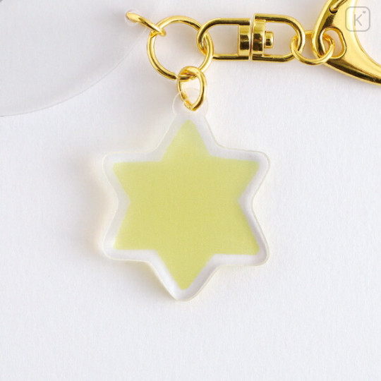 Japan Miffy Acrylic Keychain 2 Charm - Miffy : Color Shape Star - 2