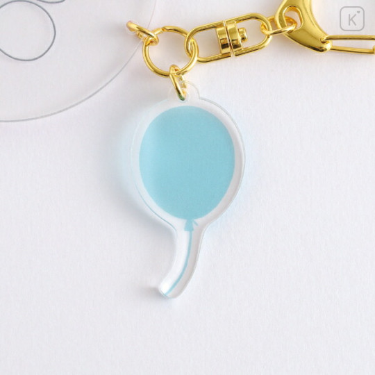 Japan Miffy Acrylic Keychain 2 Charm - Miffy : Color Shape Balloon - 2