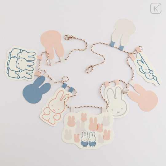 Japan Miffy Garland Card - Miffy : Color Shape Friend - 2