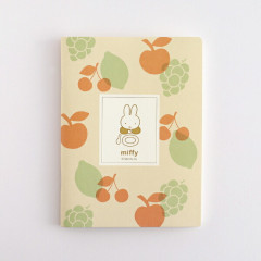 Japan Miffy A5 Notebook - Miffy : Color Shape Fruits