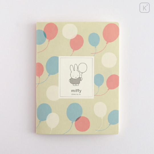 Japan Miffy A5 Notebook - Miffy : Color Shape Balloon - 1