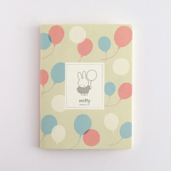 Japan Miffy A5 Notebook - Miffy : Color Shape Balloon