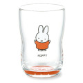 Japan Miffy Glass Tumbler - Miffy : Red Orange - 1