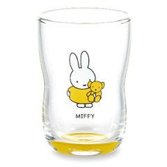 Japan Miffy Glass Tumbler - Miffy : Yellow Bear