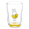 Japan Miffy Glass Tumbler - Miffy : Yellow Bear - 1