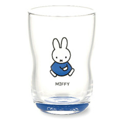 Japan Miffy Glass Tumbler - Miffy : Blue