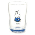 Japan Miffy Glass Tumbler - Miffy : Blue - 1