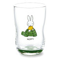 Japan Miffy Glass Tumbler - Miffy : Green Turtle - 1