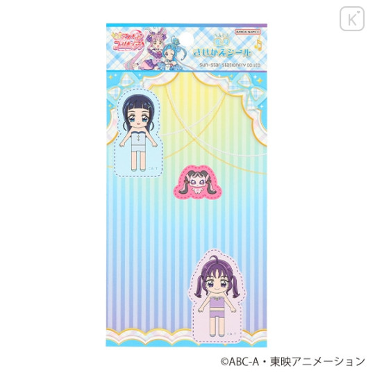 Japan Pretty Cure Playing Sticker - Idol PreCure : Transformation Dress-up Blue - 2