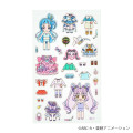 Japan Pretty Cure Playing Sticker - Idol PreCure : Transformation Dress-up Blue - 3