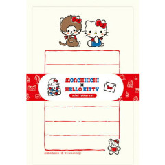 Japan Monchhichi × Sanrio Mini Letter Set - Hello Kitty : 50th Anniversary Standard A