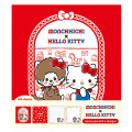 Japan Monchhichi × Sanrio Memo Pad - Hello Kitty : 50th Anniversary Standard B - 1