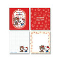 Japan Monchhichi × Sanrio Memo Pad - Hello Kitty : 50th Anniversary Standard B - 2