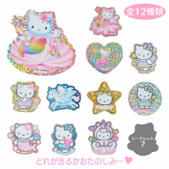 Japan Sanrio Secret Sparkly Sticker - Hello Kitty : Fantasy Collection Blind Box
