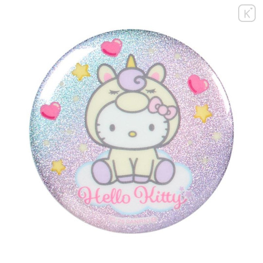 Japan Sanrio Secret Glitter Can Badge - Hello Kitty : Fantasy Collection Blind Box - 6