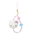 Japan Sanrio Face Mascot Strap - Hello Kitty : Fantasy Collection Rainbow - 1