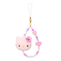 Japan Sanrio Face Mascot Strap - Hello Kitty : Fantasy Collection Kaohana - 1