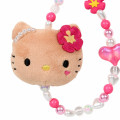 Japan Sanrio Face Mascot Strap - Hello Kitty : Fantasy Collection Suntan - 3