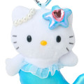 Japan Sanrio Mascot Holder - Hello Kitty : Fantasy Collection Mermaid Blue - 3