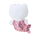 Japan Sanrio Glitter Mascot Holder - Hello Kitty : Fantasy Collection Mermaid Pink - 3
