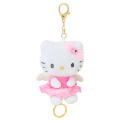 Japan Sanrio Reel Mascot Holder - Hello Kitty : Fantasy Collection Angel