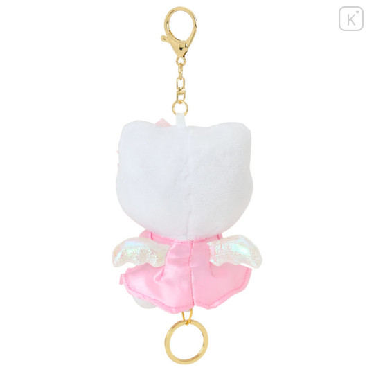 Japan Sanrio Reel Mascot Holder - Hello Kitty : Fantasy Collection Angel - 2
