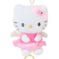 Japan Sanrio Reel Mascot Holder - Hello Kitty : Fantasy Collection Angel - 3