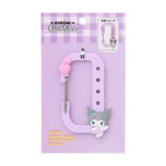 Japan Sanrio Original Custom Carabiner - Kuromi : Maipachirun