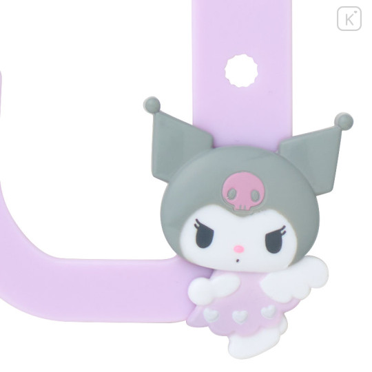 Japan Sanrio Original Custom Carabiner - Kuromi : Maipachirun - 3