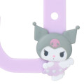 Japan Sanrio Original Custom Carabiner - Kuromi : Maipachirun - 3