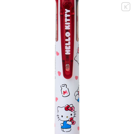Japan Sanrio Original FriXion Ball 3 Color Multi Erasable Gel Pen - Hello Kitty - 3