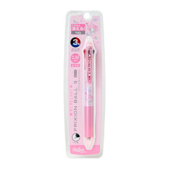 Japan Sanrio Original FriXion Ball 3 Color Multi Erasable Gel Pen - My Melody