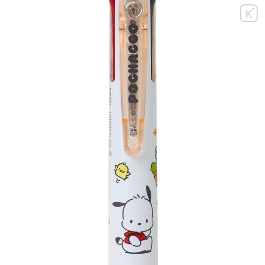 Japan Sanrio Original FriXion Ball 3 Color Multi Erasable Gel Pen - Pochacco - 3