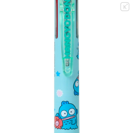 Japan Sanrio Original FriXion Ball 3 Color Multi Erasable Gel Pen - Hangyodon - 3