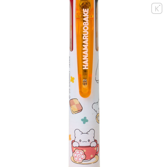 Japan Sanrio Original FriXion Ball 3 Color Multi Erasable Gel Pen - Hanamaruobake - 3