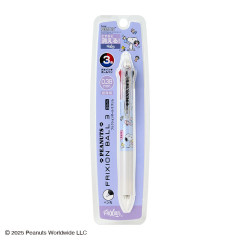 Japan Sanrio Original FriXion Ball 3 Color Multi Erasable Gel Pen - Snoopy