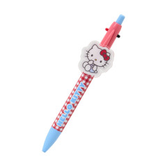 Japan Sanrio Original 2 Color Ballpoint Pen & Mechanical Pencil - Hello Kitty