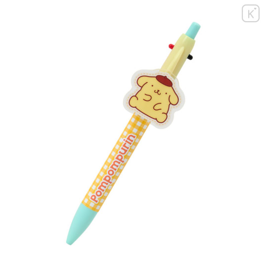 Japan Sanrio Original 2 Color Ballpoint Pen & Mechanical Pencil - Pompompurin - 1