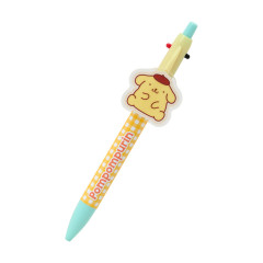 Japan Sanrio Original 2 Color Ballpoint Pen & Mechanical Pencil - Pompompurin
