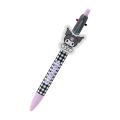 Japan Sanrio Original 2 Color Ballpoint Pen & Mechanical Pencil - Kuromi