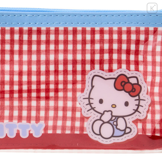 Japan Sanrio Original Clear Pen Case - Hello Kitty - 2